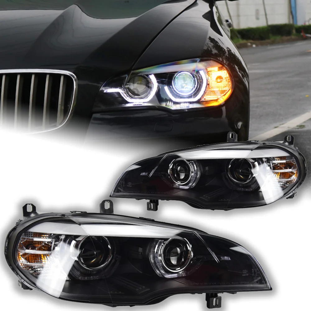 Akd Car Styling Head Lamp For Bmw X5 Headlights 20072013 E70 Led