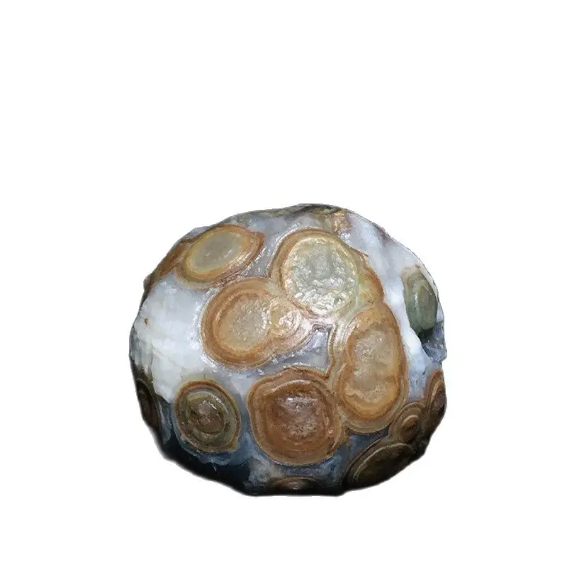 

Natural rare stone Alashan Agate Palm Handle Play Gobi Agate Mineral Specimen Decoration Decoration Crystal Gift