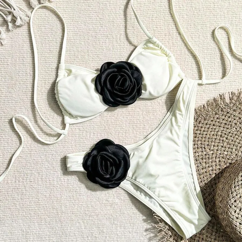 Sleek Brazilian Bikini Set Women's Swimwear