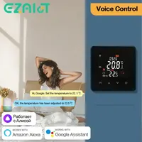 Tuya Smart Home Thermostat Water Electric Warm Floor Heating Gas Boiler WiFi Temperature Remote Controller with Google Alexa - Image 4