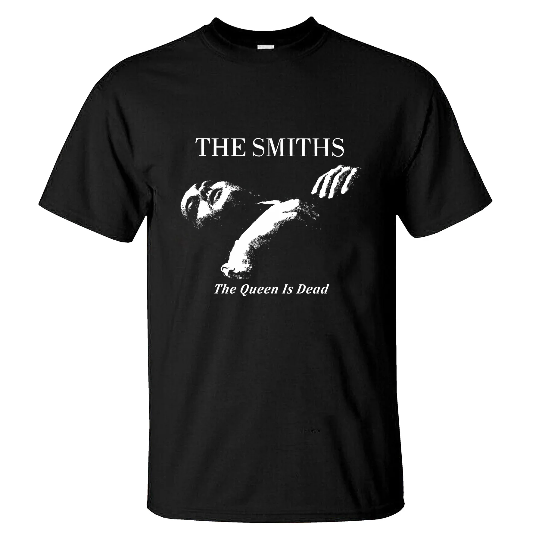 

2023 Fashion Tee Men T Shirt Casual Oversized Breathable The Smiths The Queen Is Dead Essential T-Shirt Graphic Streetwear S-3XL