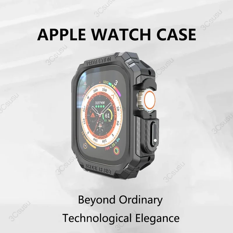 Sleek Carbon Fibre Protective Bumper Case