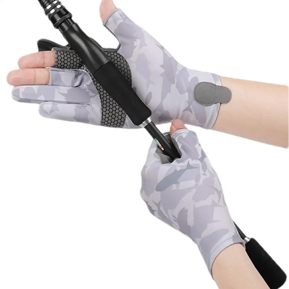 Description Picture 5 of itemUV Gloves For Kayaking UPF50 Wear-Resistant Fishing Gloves Breathable Comfort Anti-Slip Grip For Rowing And Fishing