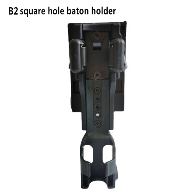 Square baton holder