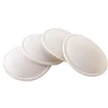4Pcs/pack Breast Pads Spill Prevent Bra Pad Soft Cotton Washable Reusable Absorbency Breast Feeding Nursing Pad 3