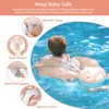 New Baby Swimming Float Ring Inflatable Infant Pink Floating For Summer Kids Swim Pool Accessories Circle Toddler Bathing 4