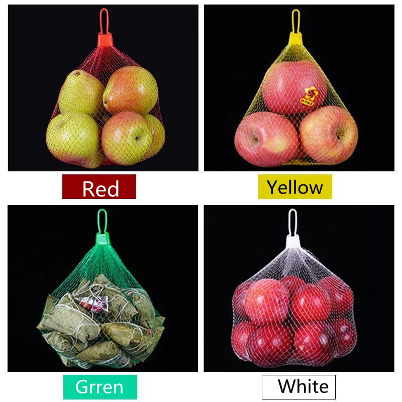 Rouleau De Filet En Plastique Pour Fruits - 10 Mètres, Maille 0,8 Cm - Réutilisable, Lavable, Cordon De Serrage