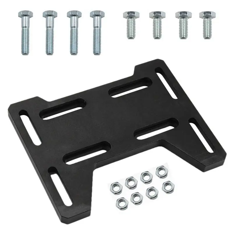 

Регулируемая пластина двигателя, регулируемая пластина адаптера для крепления двигателя, детали для работы маленького двигателя, прочный многофункциональный двигатель