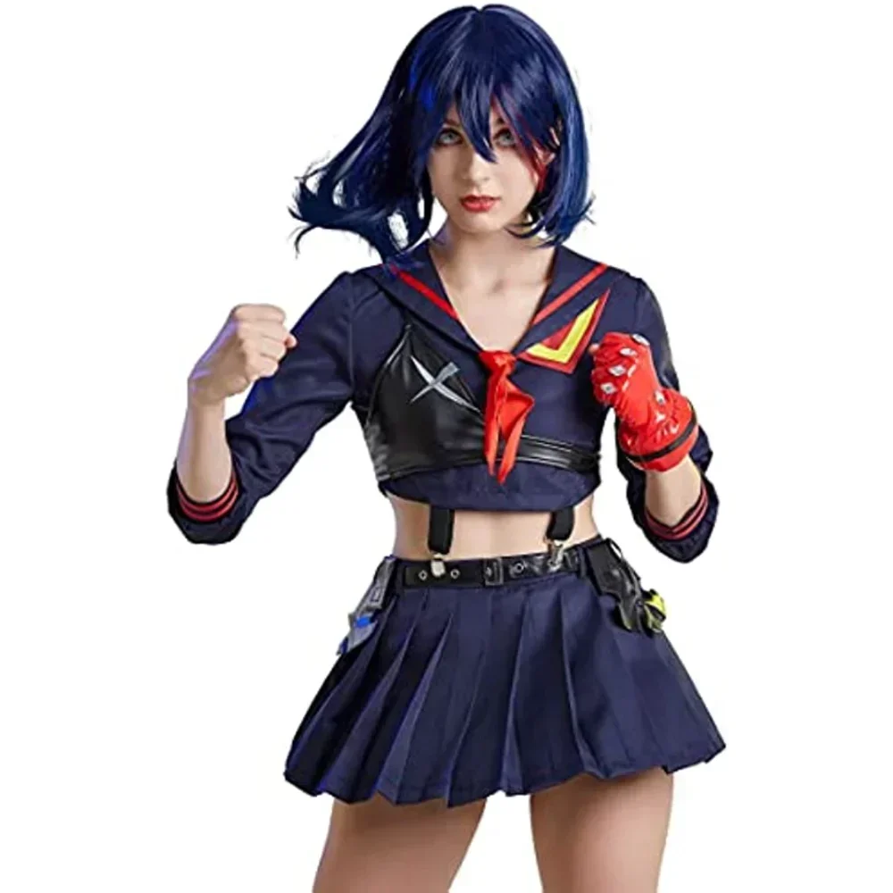 

KILL la KILL Cosplay Ryuko Matoi Cosplay Costume Girls Party Dress Halloween Carnival Cosplay Costumes