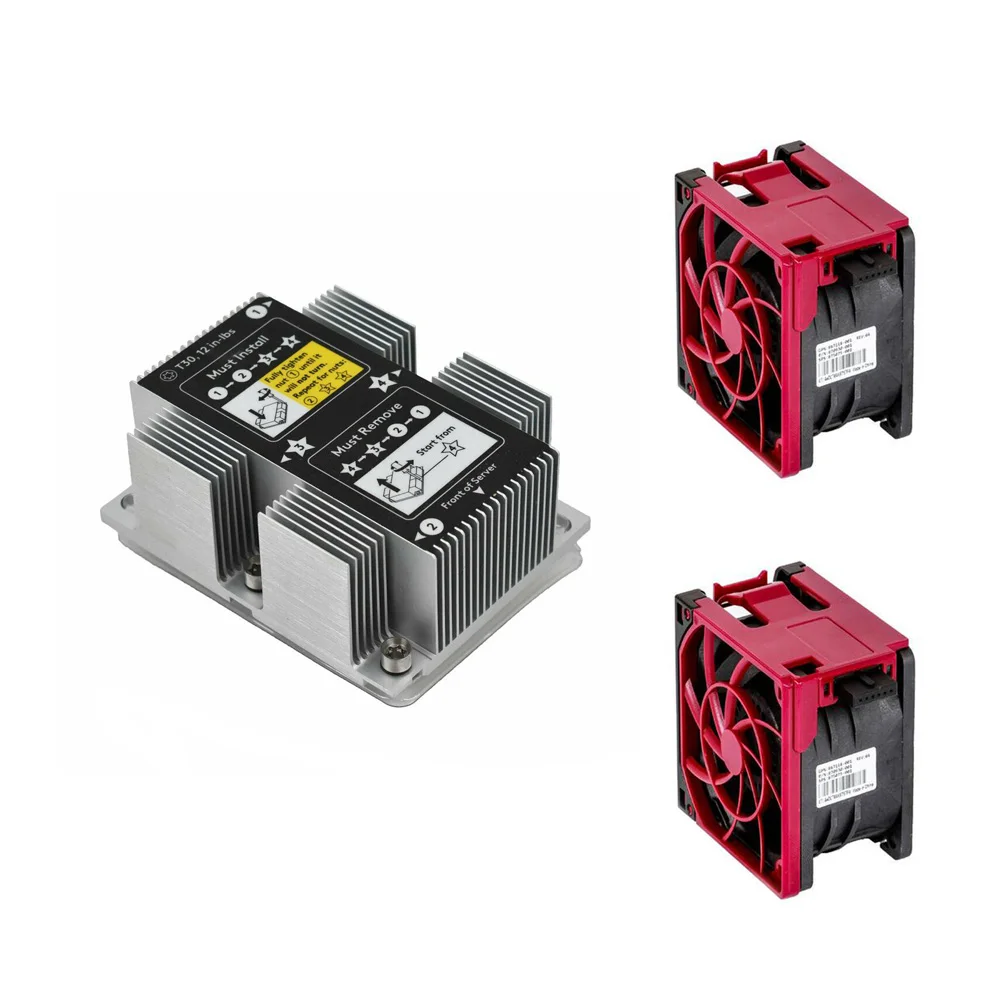 Khko Cpu Chip de Refrigeração para Dl380 Dl380p G10 Gen10 Servidor Cpu Dissipador de Calor Kit Ventilador de Refrigeração 875070001 Ventilador de Refrigeração 870931-001 Cpu - Imagem 4
