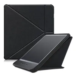 7-inch Multi-folding Stand Smart Case eBook Reader Cover - Shockproof Protective Shell with Auto Wake/Sleep Function (Black)