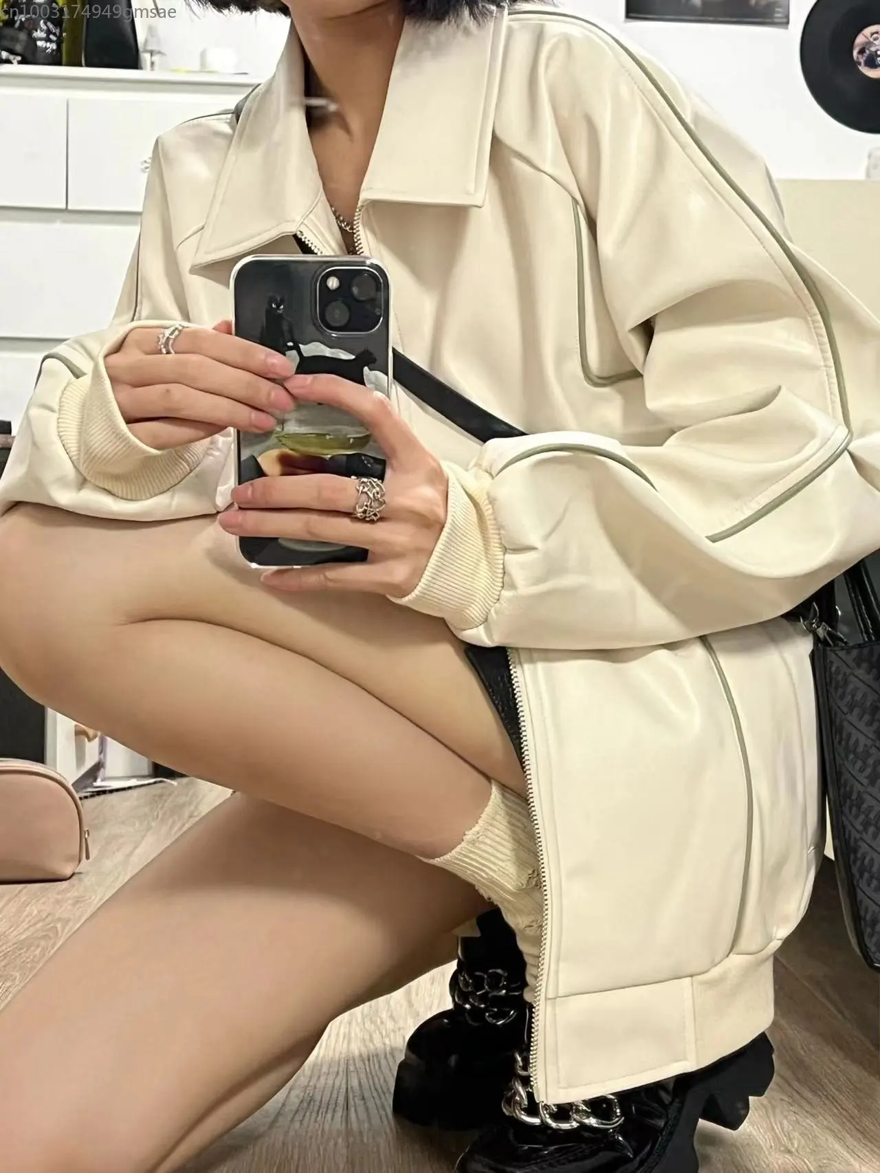 Рисунок 2 - Мотоциклетное кожаное пальто