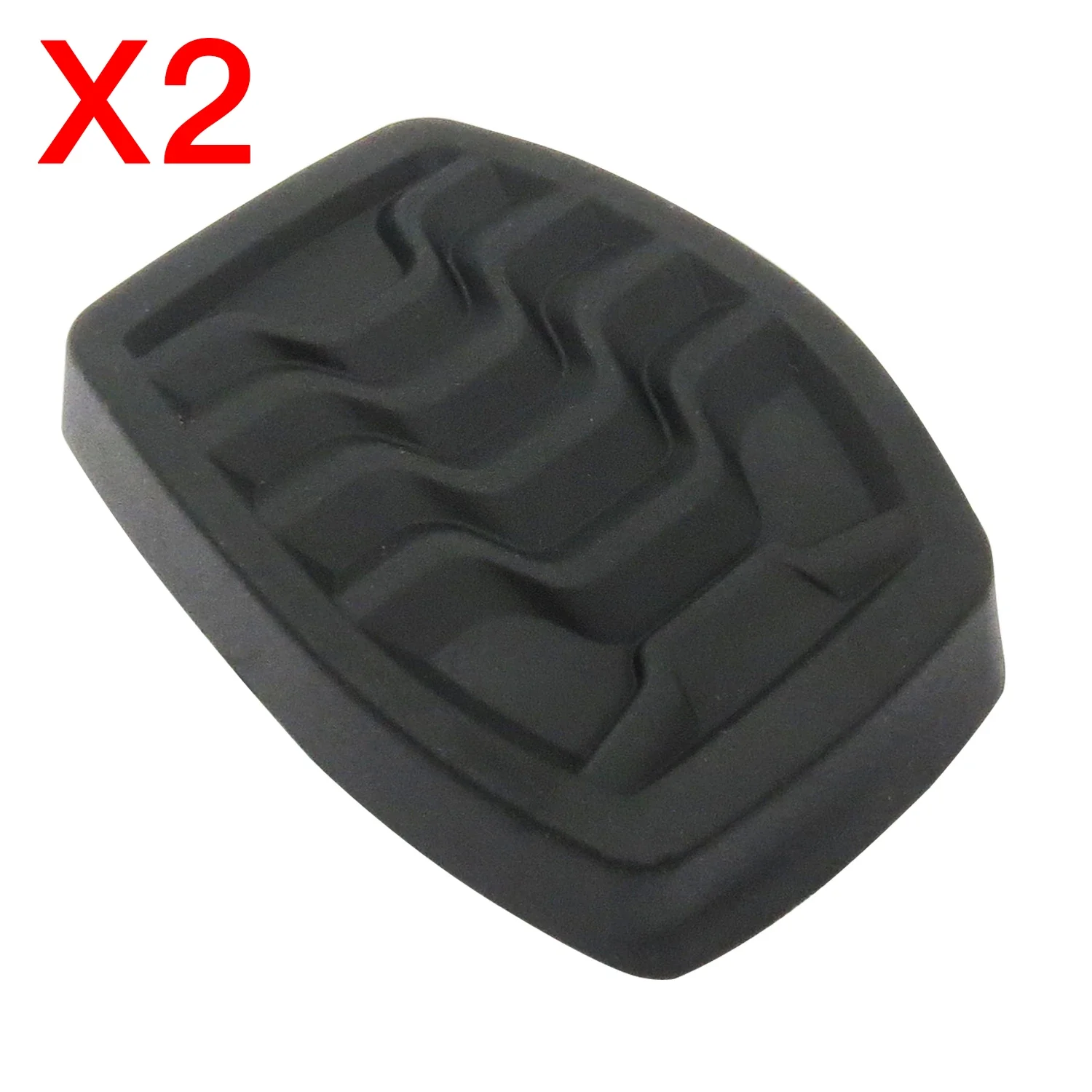 2X Clutch brake pedal rubber cover for Ford Transit Mk8 Courier Tourneo Transit 2013- pedal cover