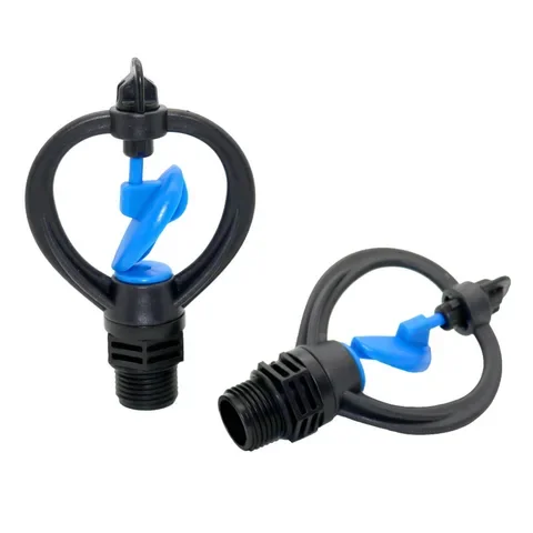 

Watering Accessories Garden Agriculture 20 Pcs Greenhouse Irrigation Rotating rain sprinkler Water nozzle Butterfly sprinkler