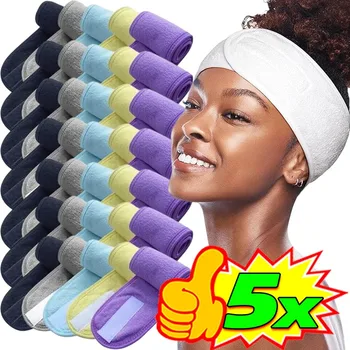 Adjustable Microfiber Spa & Cosmetic Headband 1
