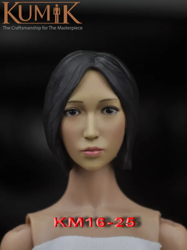 kumik クールガール ホットトイズ ヘッド 1/6 シームレス Yahoo!オークション - KUMIK 1⁄6 可動式フィギュア 女性用ボディ＆ WON