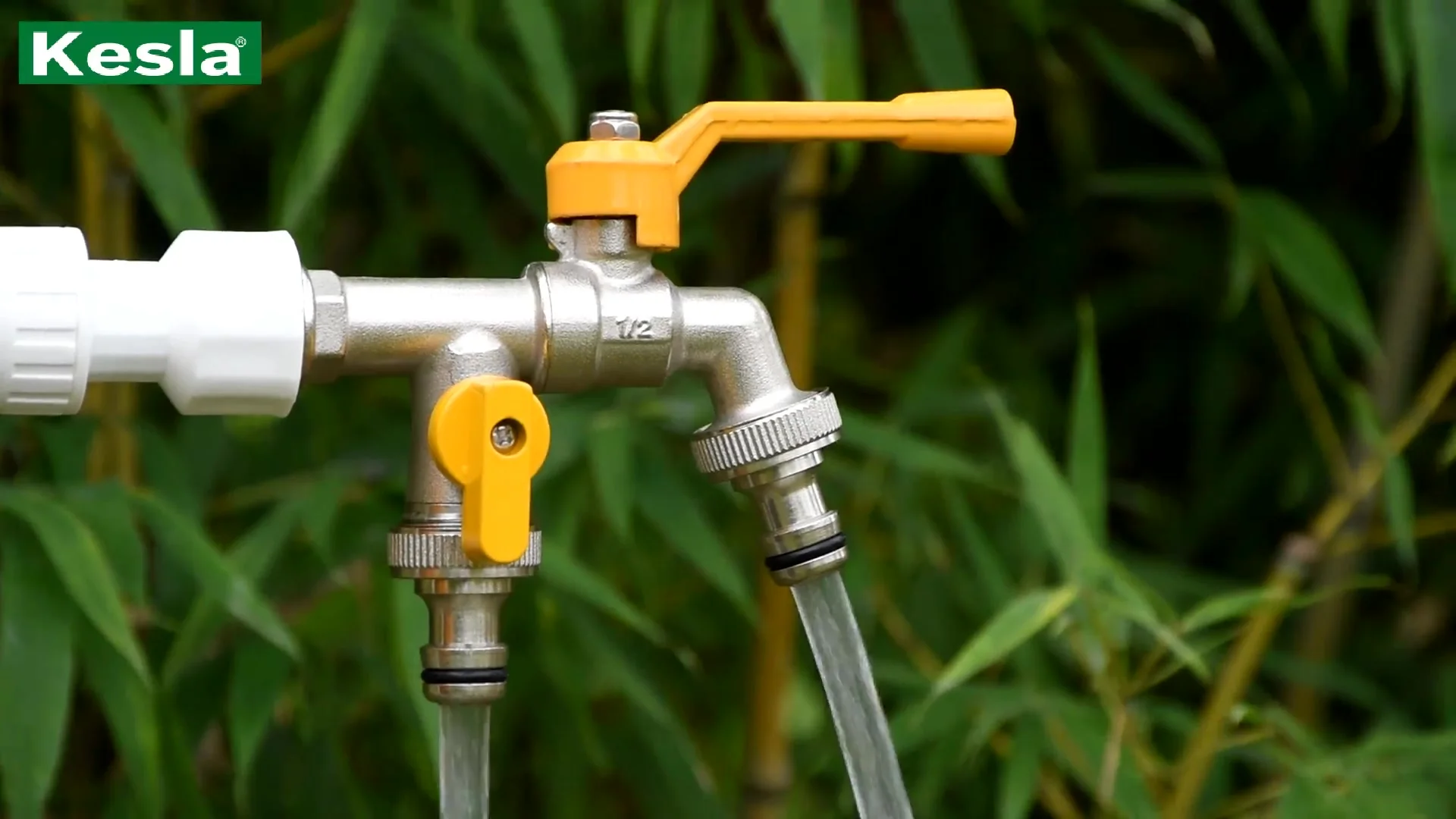 Adattatore Per Valvola Serbatoio IBC In Ottone - Rubinetto Per Acqua Giardino Con Attacco G1/2, Tappo E Connettore - 3