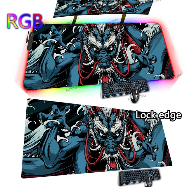 Xxxxl Dragon Mat Mousepad Company Gamer Office Desk mat Rgb Mouse Pad  accessori per sale da gioco tappetino da scrivania Art 1200x600 tappeto da  tavolo - AliExpress