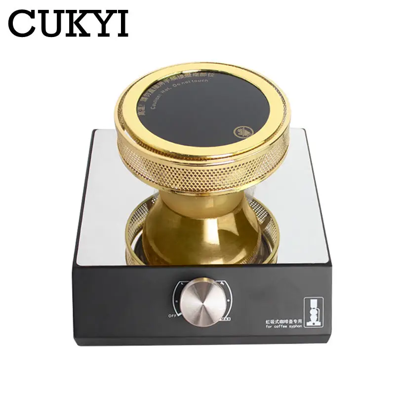 110V 220V High Quality Siphon Coffee Maker Stainless Steel Material Heat-resistant Glass Coffee Machine Special Coffee Stove 5