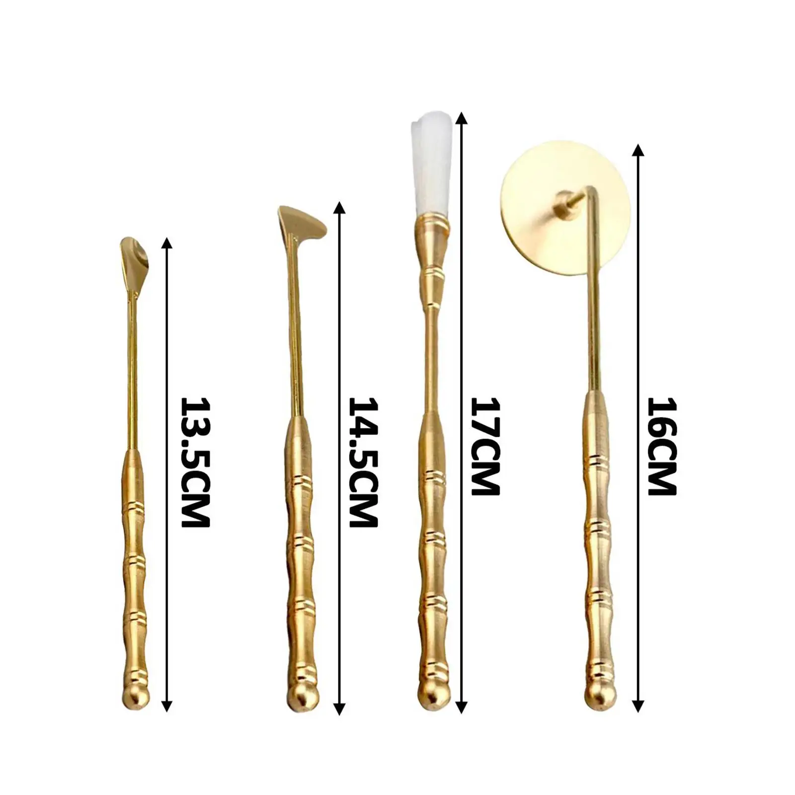 4 Pieces Incense Making Set Incense Ash Press Chinese Incense Powder Press Making Set for Festivals Meditation Yoga Party