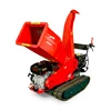 Multifunctional Portable Chipper 100mm Garden Branch Chipper Wood Crusher Cutting Gas Shredder Agricultural Shredder Customized 2