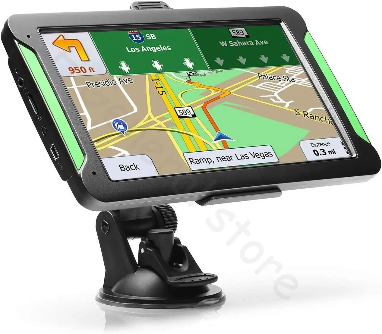 7 Inch High Definition Car GPS Navigator 8GB 256MB Europe Map Voice TFT
