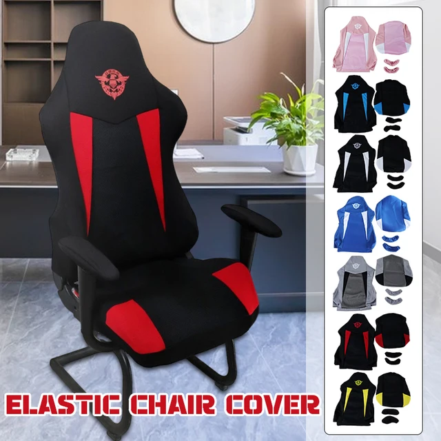 1 Set Gaming Chair Cover Elastic Computer Chair Backrest Armrest Cover Protector Universal Soft Thicken Armchair Seat Covers 1