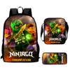 Hot N-ninjagos Child School Backpack With Shoulder Bag Pencil Bags School Bags for Boys Girls Best Gift 1