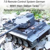 Henglong 3818 Versus Tank German Tiger Tiger I Heavy Remote Control Tank Sound Imitation Real Adult Model Decoration Toys Gift 1