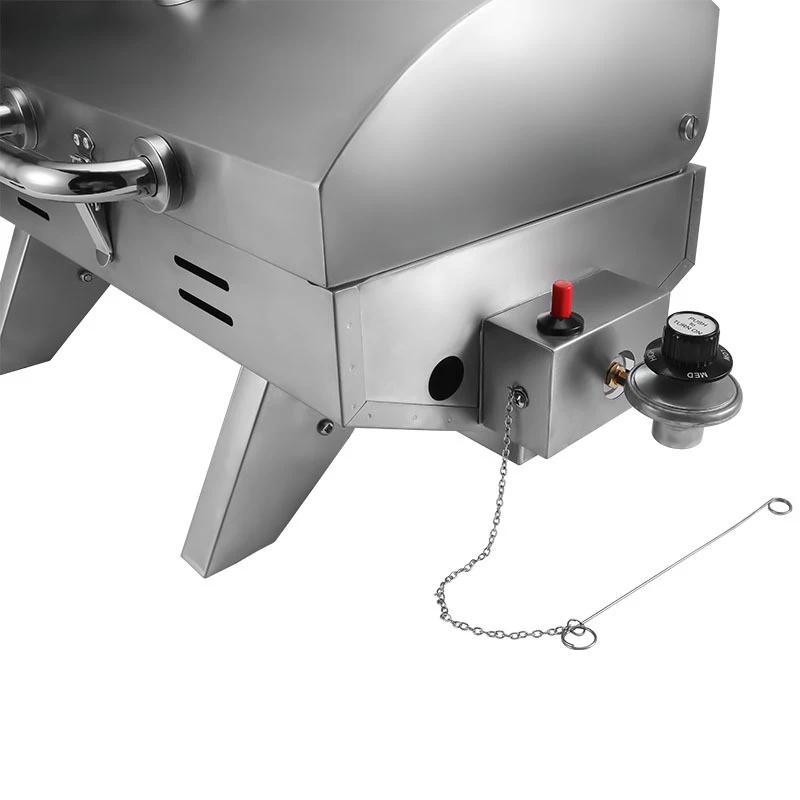 Gas Grill Outdoors BBQ Stove with Lid Backyard BBQ Party Grills LPG Heating Gas BBQ Grill SH-01-007 6