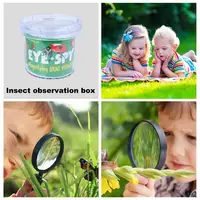 Insect Observation Magnifier Box Cup Nature Exploration Experiment Educational Toys for Kids Children Birthday Christmas Gift 2