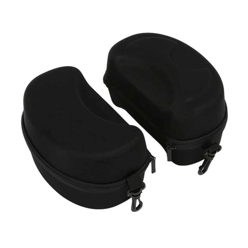 EVA Goggles Protective Case for Ski and Snowboard Eyewear of All Shapes & Sizes, Snowboard Goggles Case with Carabiner 3