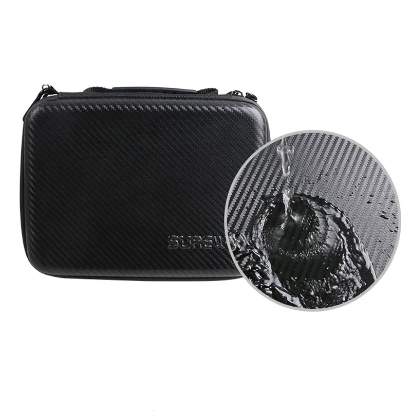 Description Picture 6 of itemPortable Case Gimbal Camera Filter Wide-angle Lens Selfie Stick Storage PU Waterproof Bag for DJI Osmo Pocket 2 Accessories