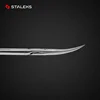 STALEKS SE-22-1Nail Scissors High Quality Stainless Steel Elbow Eyebrow Scissors Exfoliating scissors Trim Nose Hair Makeup Tool 2