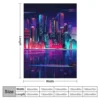 SYNTHWAVE CITY NIGHT LIGHTS Throw Blanket Sofa Blankets Blanket Fluffy 2