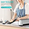 Automatic Vacuum Sealer Machine LED Touch Panel Hands-Free Operation Degasser for Food Storage Dry and Wet Food Witasser 15 Bags 6