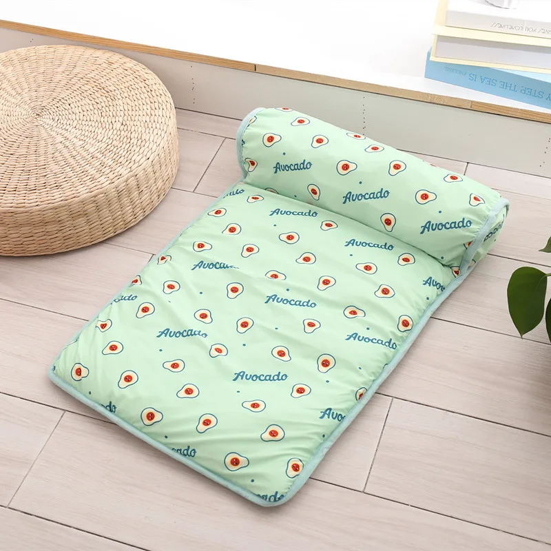 Cooling Dog Mat Breathable Pet Bed For Summer And Indoor Use_voghion.com