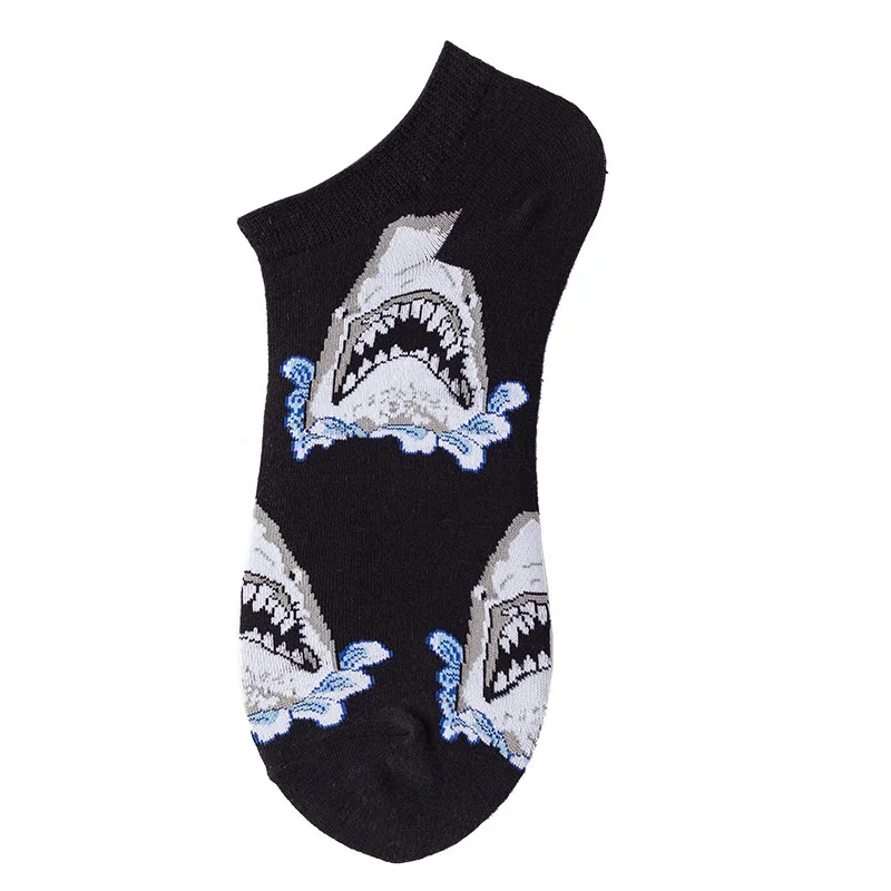 Colorful Cotton Novelty Socks - Funny Avocado and Animal Prints