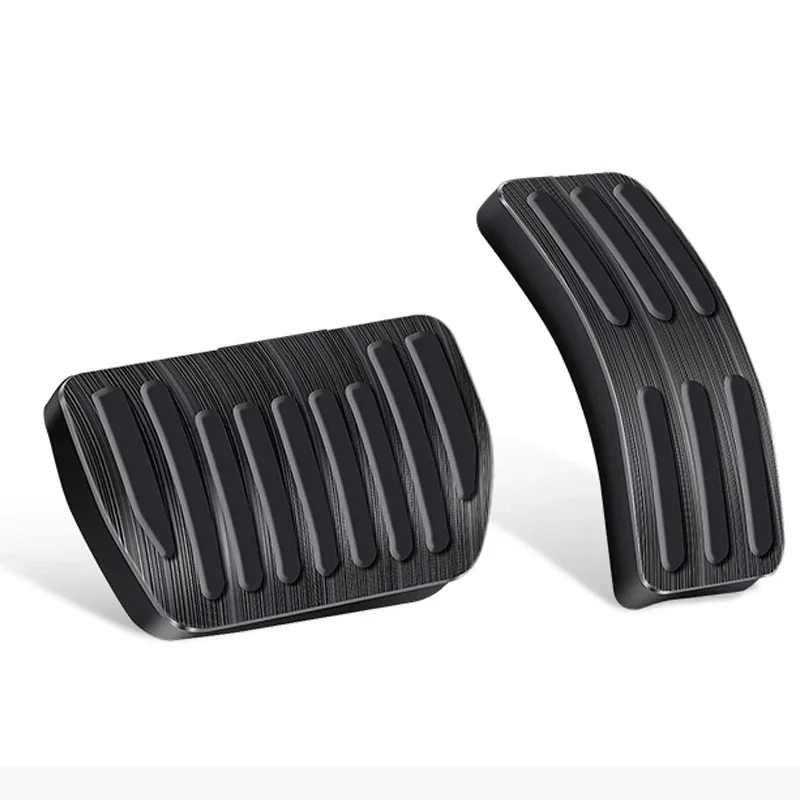 Car Gas Fuel Brake Pedal Aluminum Alloy Rubber Anti-slip Foot Pedal Cover For Geely Monjaro Manjaro KX11 Xingyue L