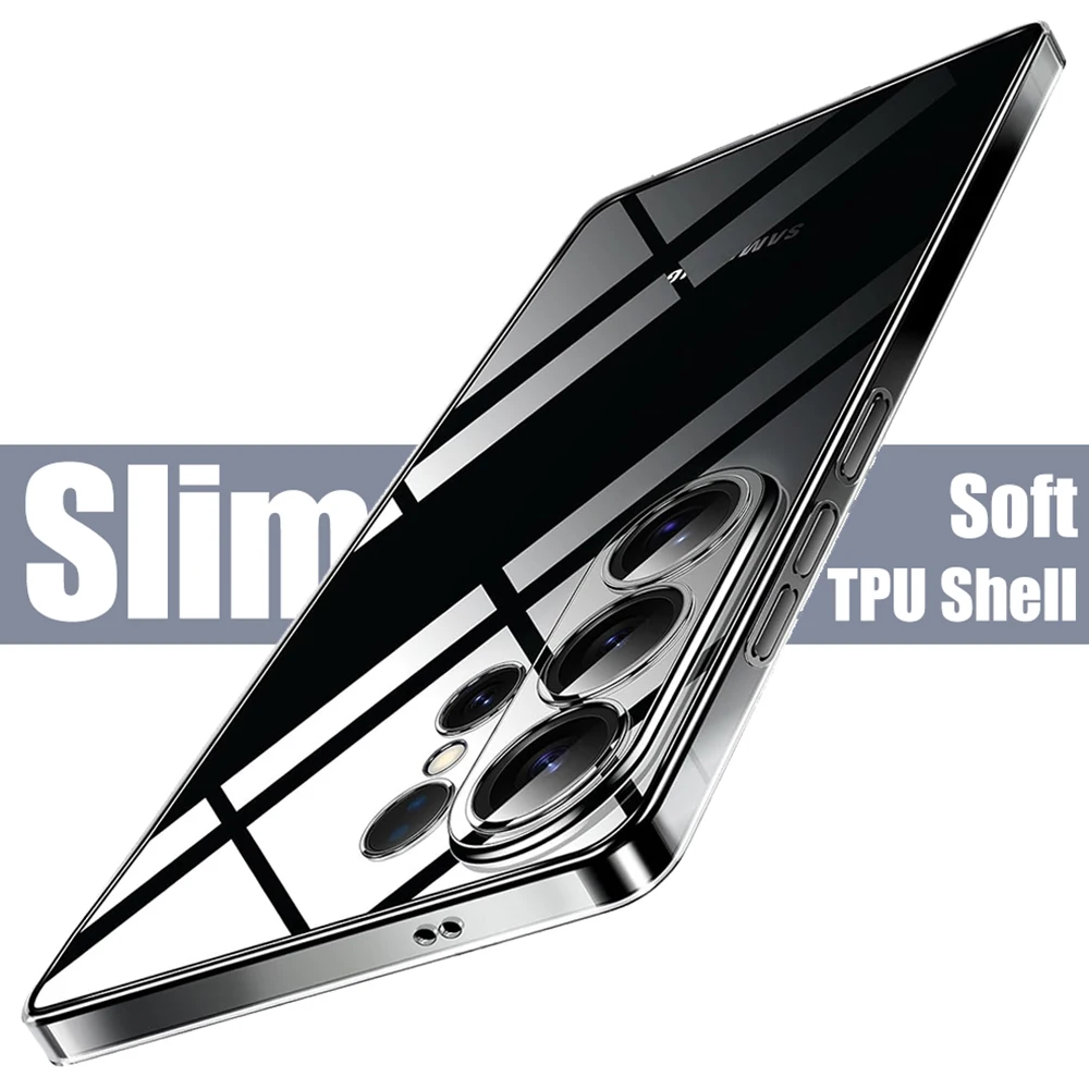 Transparent Ultra Thin Silicone Soft Camera Cover Case