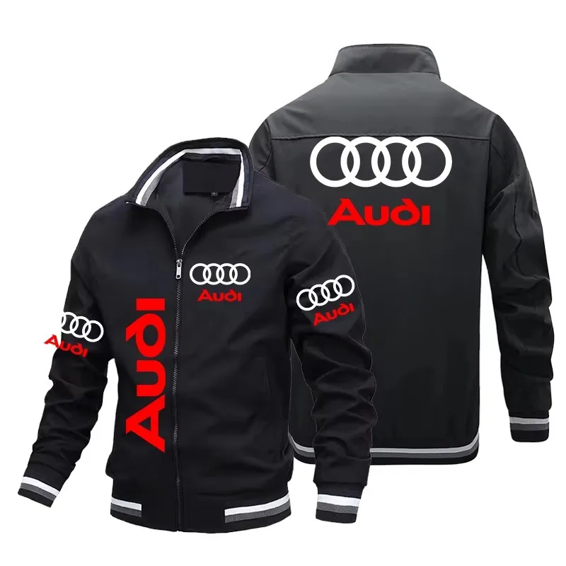 Audi Leather Jacket Side View