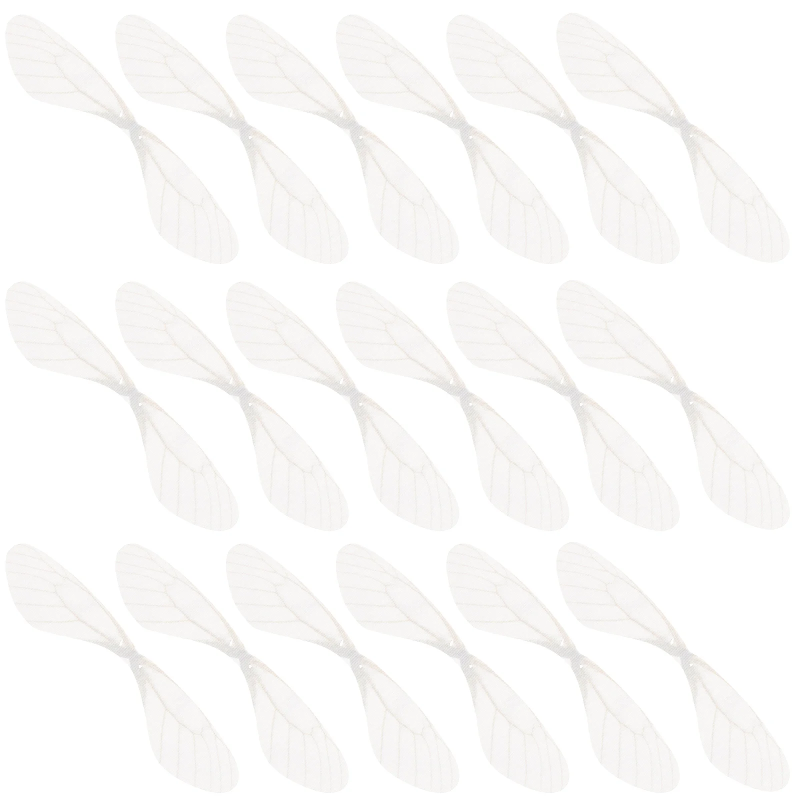 

20pcs Simulated Wing Crafts DIY Dragonfly Dragonfly for DIY Crafts Earrings Pendant Jewelry White