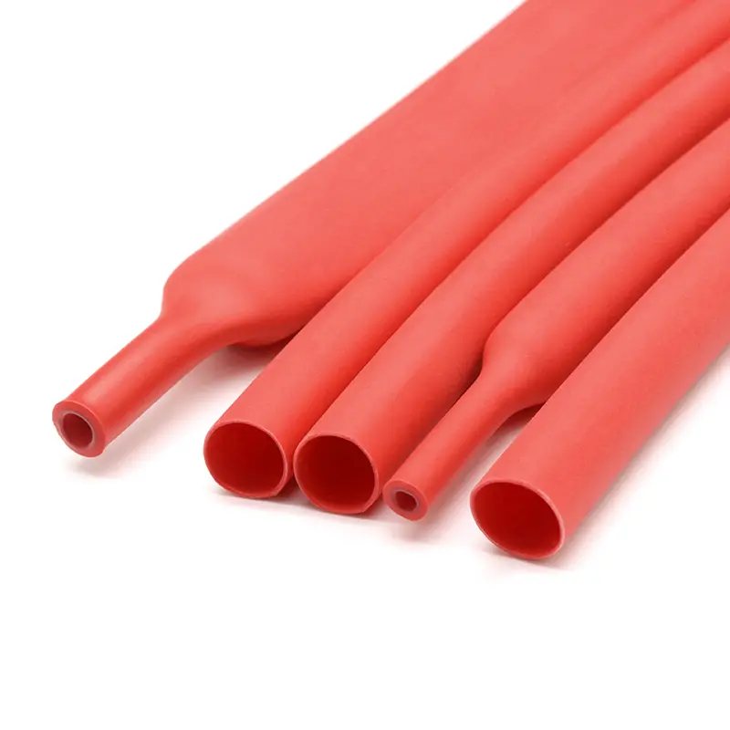 Red Black 3:1 Dual Wall With Glue Heat Shrink Tube 1.6 ~ 50mm Polyolefin Shrinkable Tubing Adhesive Lined Insulated Cable Sleeve - Image 6