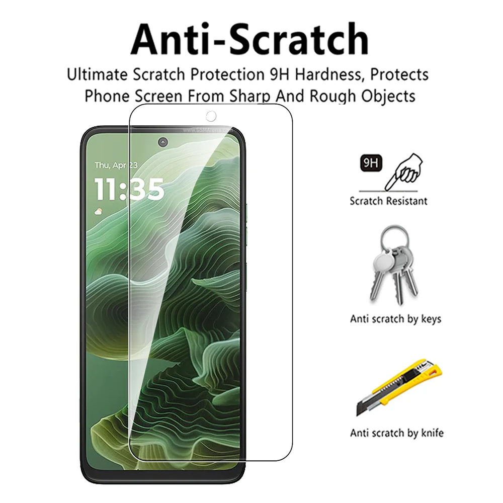 Premium Tempered Glass Case with Screen Protector -