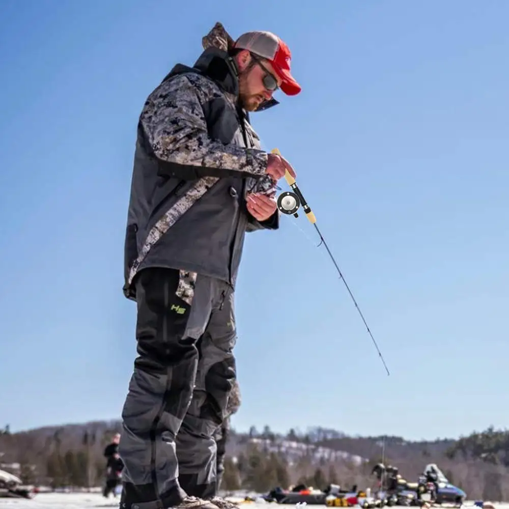 Description Picture 4 of itemIce Fishing Rod Portable Shrimp Fishing Pole Light Weight River Comfortable Grip Carp Tackle