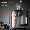 Big Capacity Sports Bottle New Tritan Water Kettle Drink Bottles Outdoor Fitness Space Cup GYM Kettle BPA FREE 1L/1.6L/2L