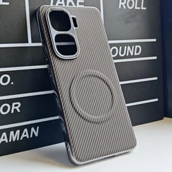 Luxury Plating Hard PU Leather Magnetic Back Cover Case for Vivo iQOO Neo10 Pro (China) (Magnetic Green)