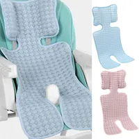 Summer Baby Stroller Mat Outdoor Baby Pram Sleep Cushions Washable Cool Breathable Cotton Soft Stroller Accessories Seat Cushion