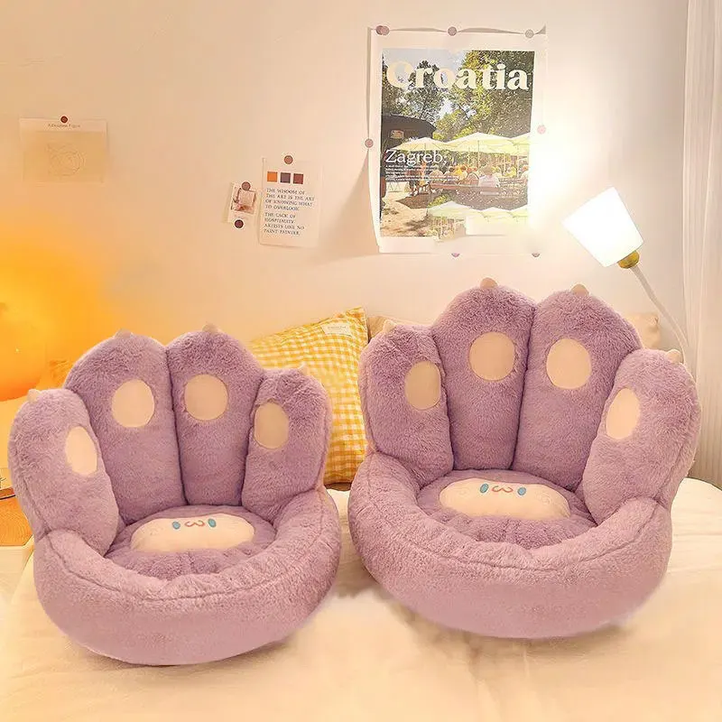 Kawaii Cat Paw Seat Cushion - Shop Online on roomtery