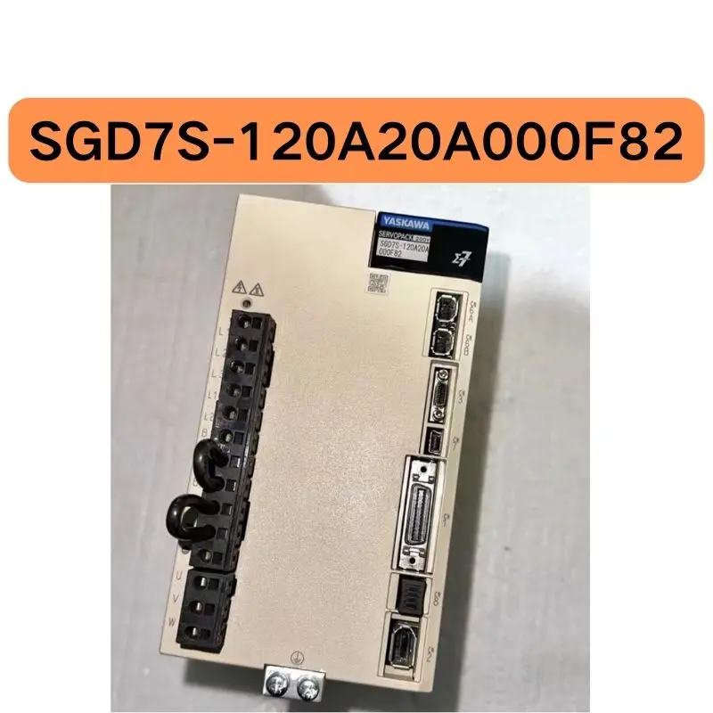 

Second hand SGD7S-120A20A000F82 servo driver 1.5KW tested OK, function intact